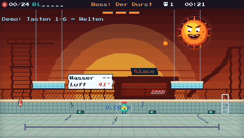 Der Boss, der Durst